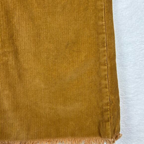 Madewell Cali Demi-Boot Jeans: Corduroy Edition Size 24 in Burnished Cedar - Picture 9 of 14